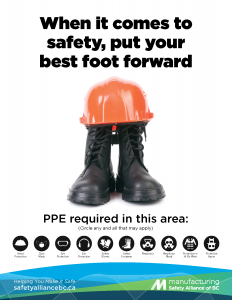 PPE Awareness Poster