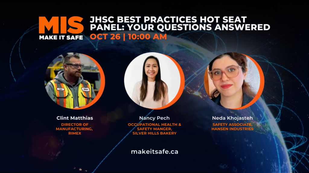 JHSC Best Practices Hot Seat Panel: Your Questions Answered