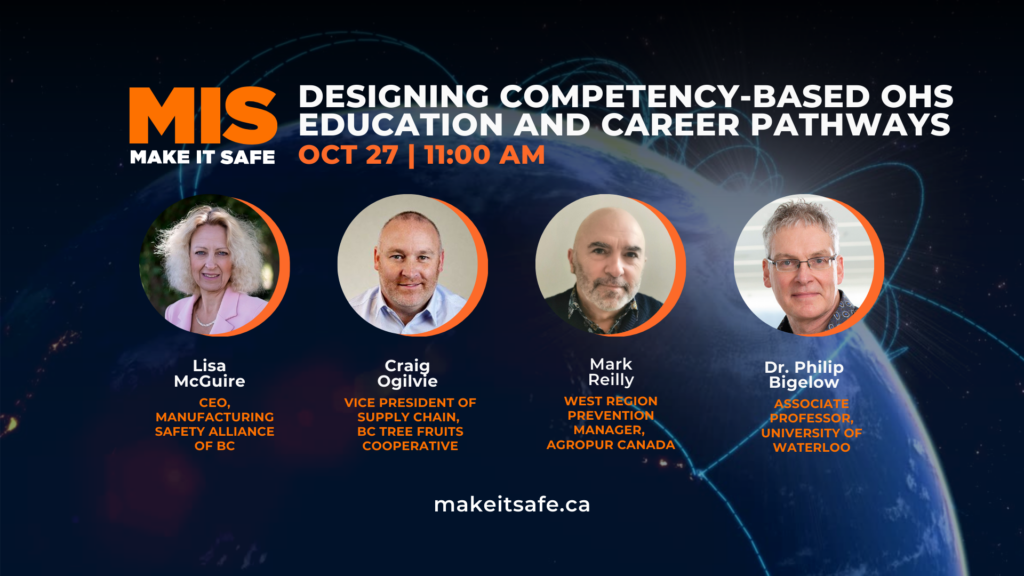 Designing Competency-based OHS Education and Career Pathways