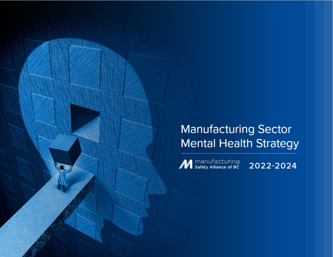 Manufacturing Sector Mental Health Strategy
