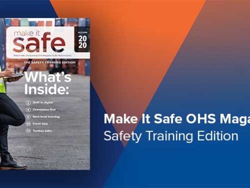 Make It Safe Magazine Autumn 2020